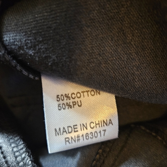 NWT Princess Polly Macey Faux Leather Pants Black Size 2 - Picture 12 of 13